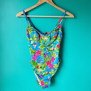 Vintage OP One Piece Swimsuit Size Small